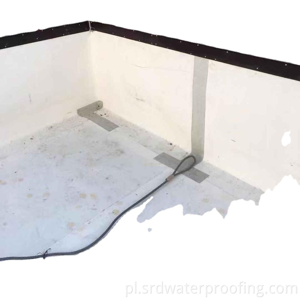  HDPE Pre-laid Back stick Waterproofing Membrane